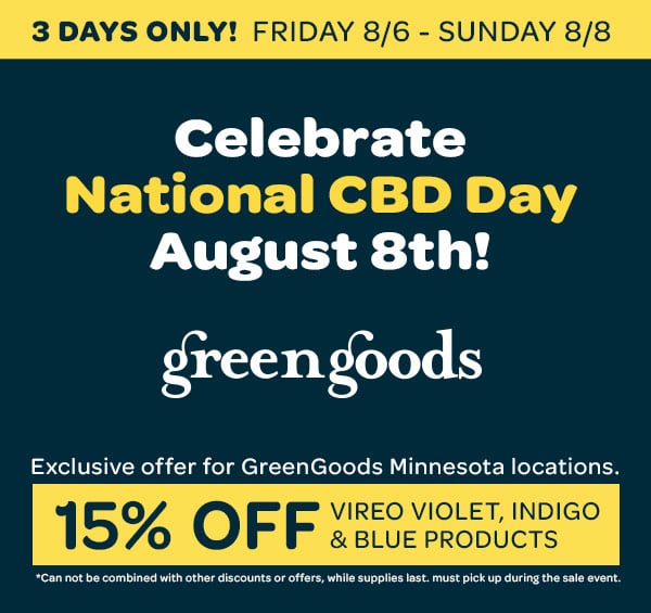 GG MN CBD Day Sale